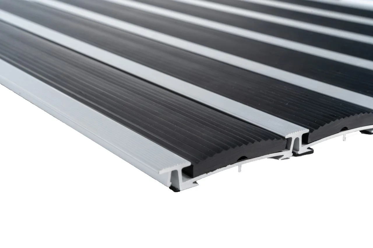 Aluminium Entrance Mats Duratred Ribbed