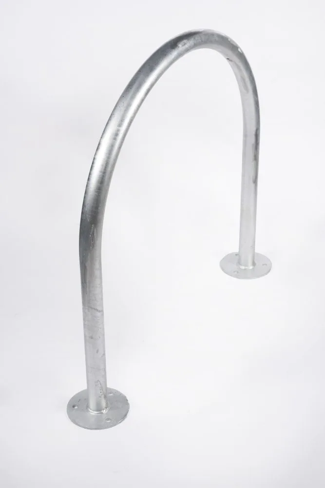 Galvanized Hoop Bike Racks Galvanized Hoop Bike Rack