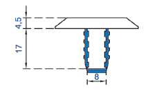 Duratac® Stainless Steel with Carborundum Insert