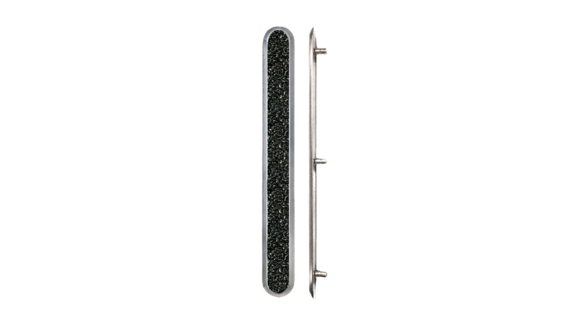 Individual Tactiles Duratac® Stainless Steel Directional Bars Carborundum Top