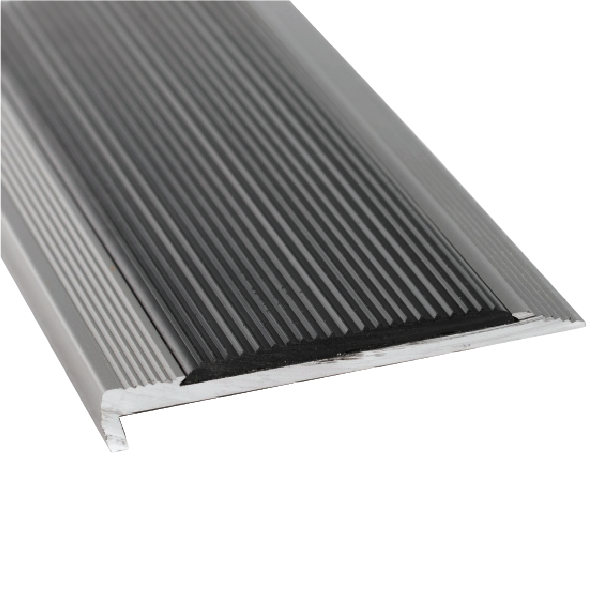 Appular Ribbed-CLEAR ANODISED-Black